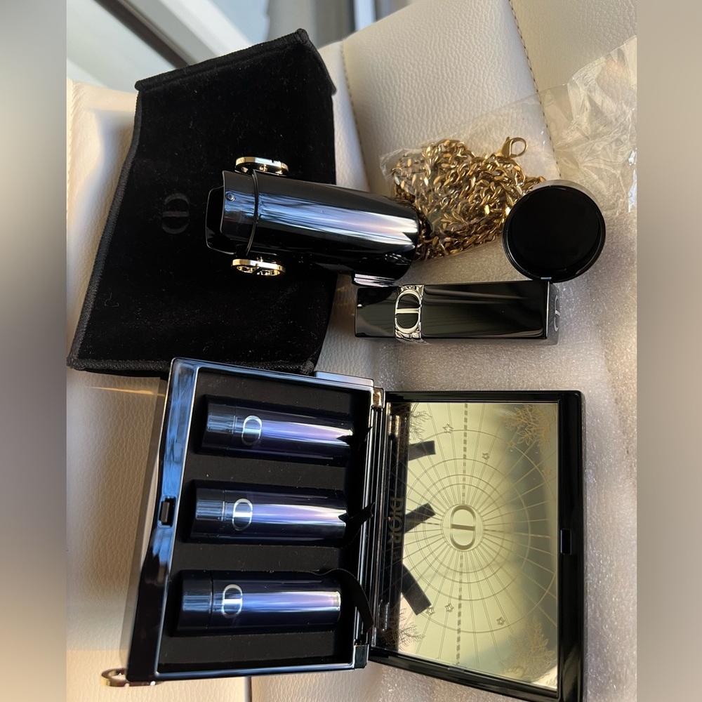 🆕DIOR Minaudiere lipstick set with clutch 2022 limited edition.